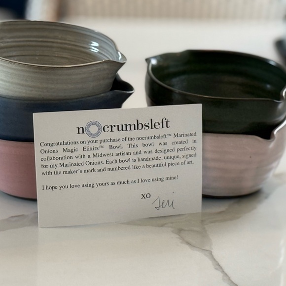 Handmade Ceramic Bowls Set - Picture 1 of 15